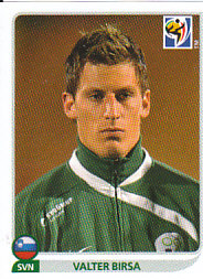 Valter Birsa Slovenia samolepka Panini World Cup 2010 #255